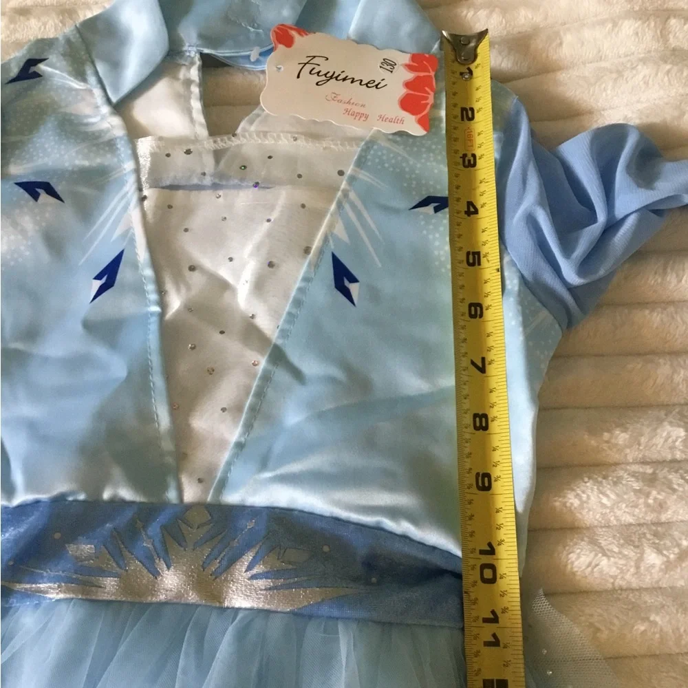 Light Blue Sparkle Princess Costume Dress for Kids - Brand: